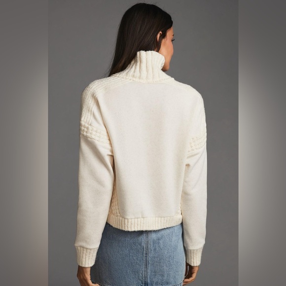 NWT Daily Practice by Anthropologie Cable-Knit Sweater - Picture 7 of 16